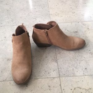 Camel Ankle Boots